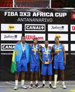 Basketball: U Rwanda rwegukanye umudali wa Feza mu Mikino Nyafurika y’abakina ari batatu