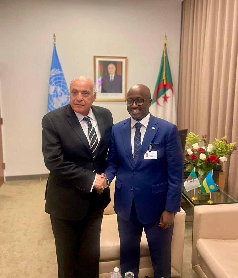 Min. Nduhungirehe yitabiriye Inama y’Akanama k’Umutekano kayobowe na Algeria