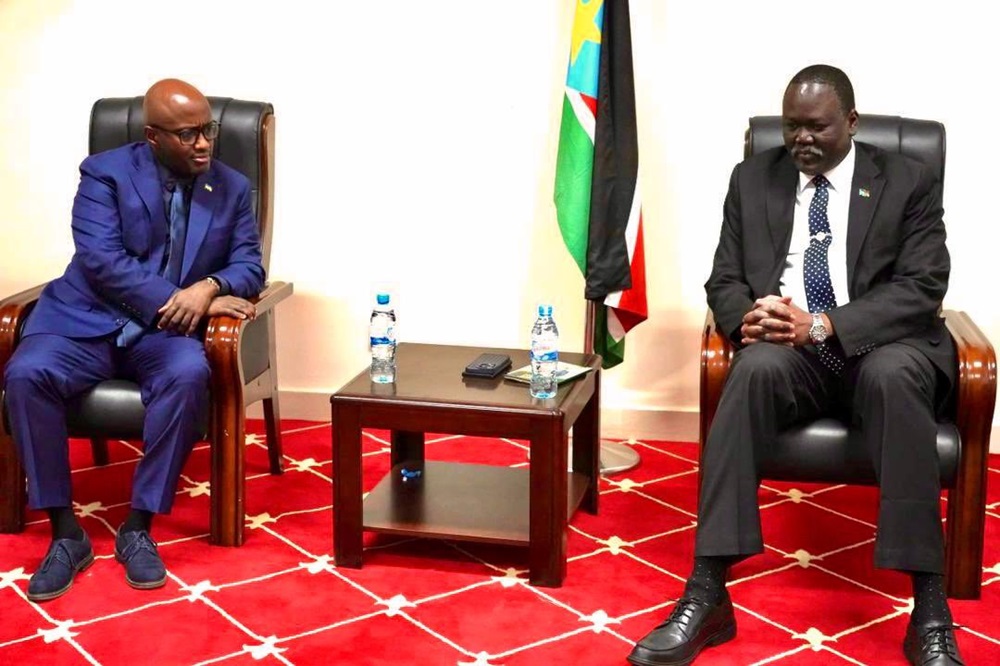 Min. Nduhungirehe yageze i Juba muri Sudani y’Epfo mu nama ya AU