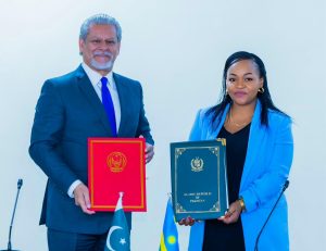 U Rwanda na Pakistan bemeranyije imikoranire mu bucuruzi n’ishoramari