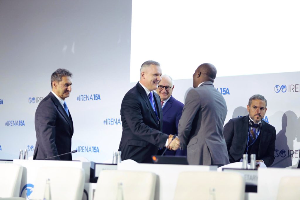 U Rwanda rwasimbuwe na Slovenia ku buyobozi bw’Inteko ya IRENA