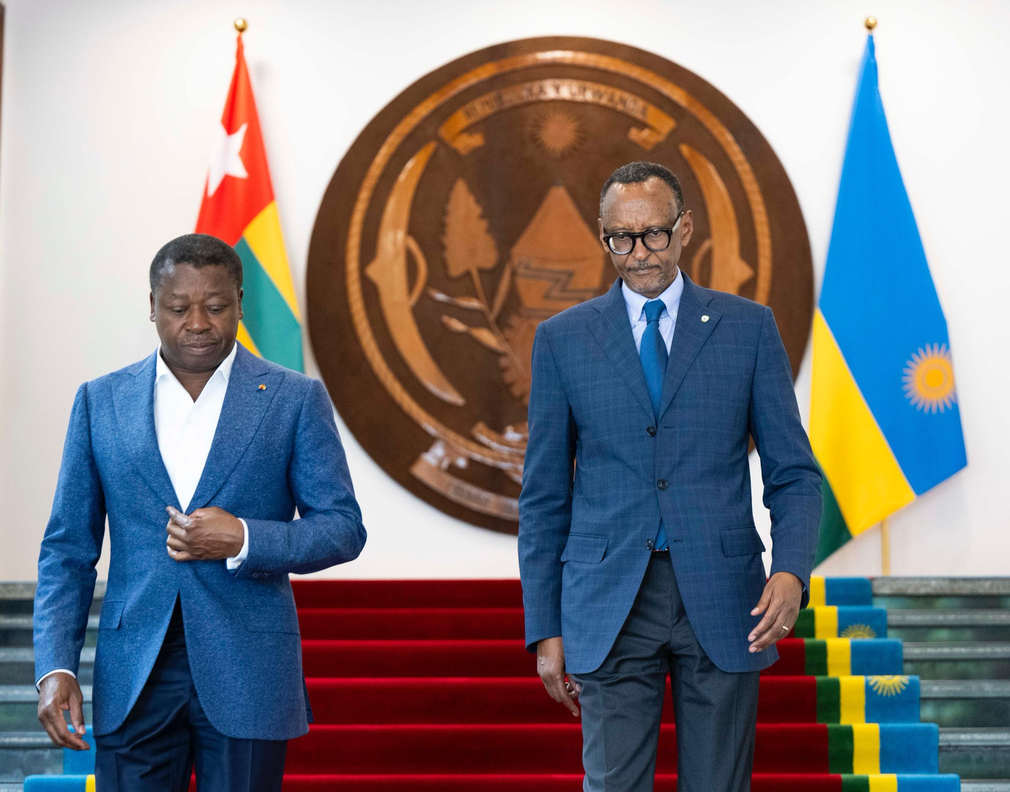 Perezida Kagame na Gnassingbé biyemeje  kunoza umubano w’u Rwanda na Togo 