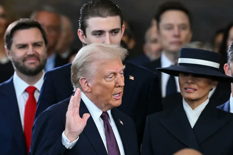 Donald Trump yarahiriye kuyobora USA nka Perezida wa 47