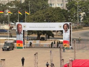 Perezida Mushya wa Gahna John Mahama ararahira