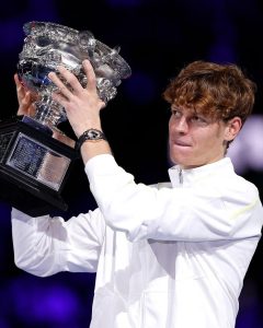 Tennis: Jannik Sinner yongeye kwegukana Australian open