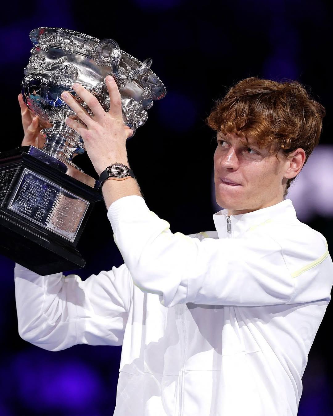 Tennis: Jannik Sinner yongeye kwegukana Australian open