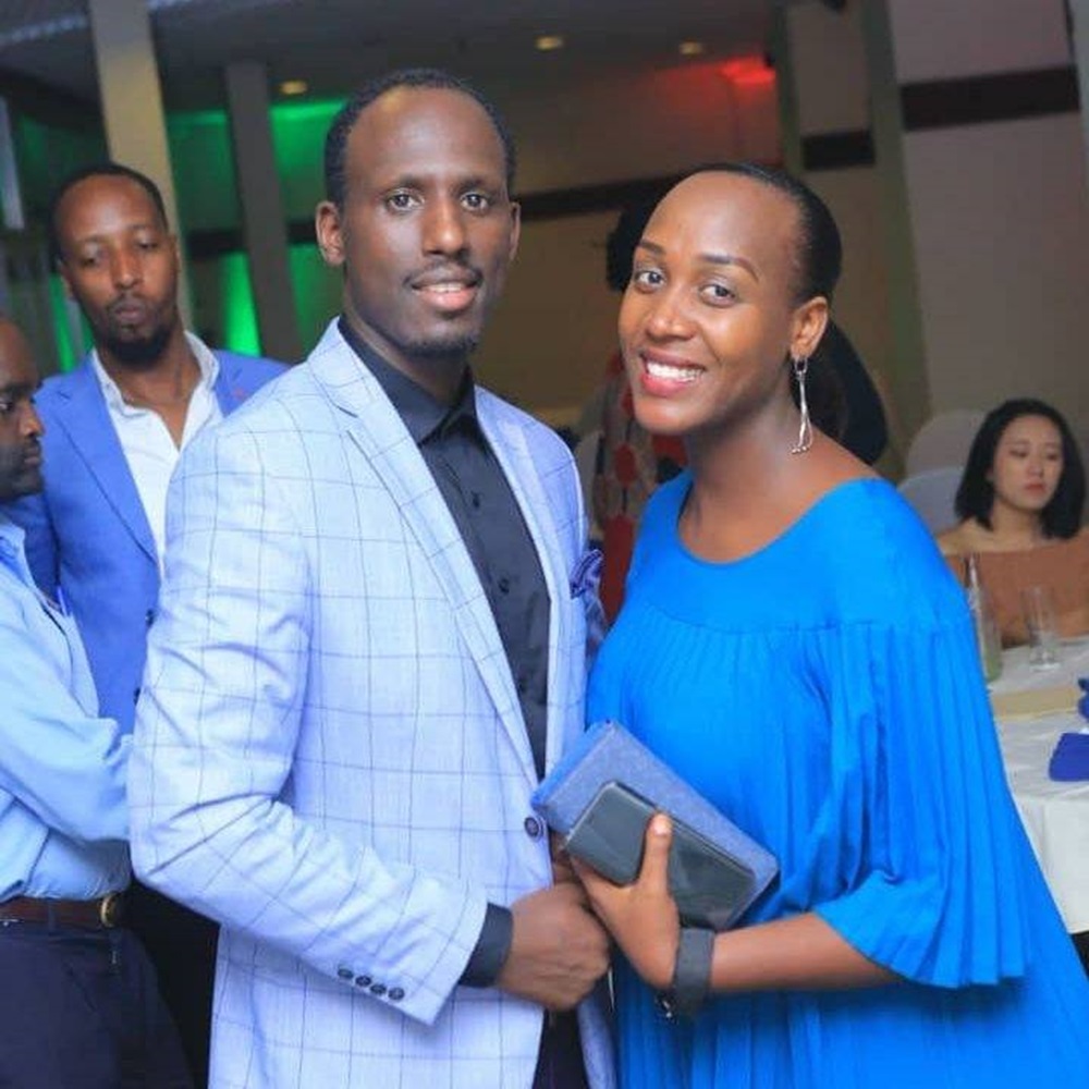 Ben na Chance bari mu byishimo kuko babyaye umwana w’umuhungu