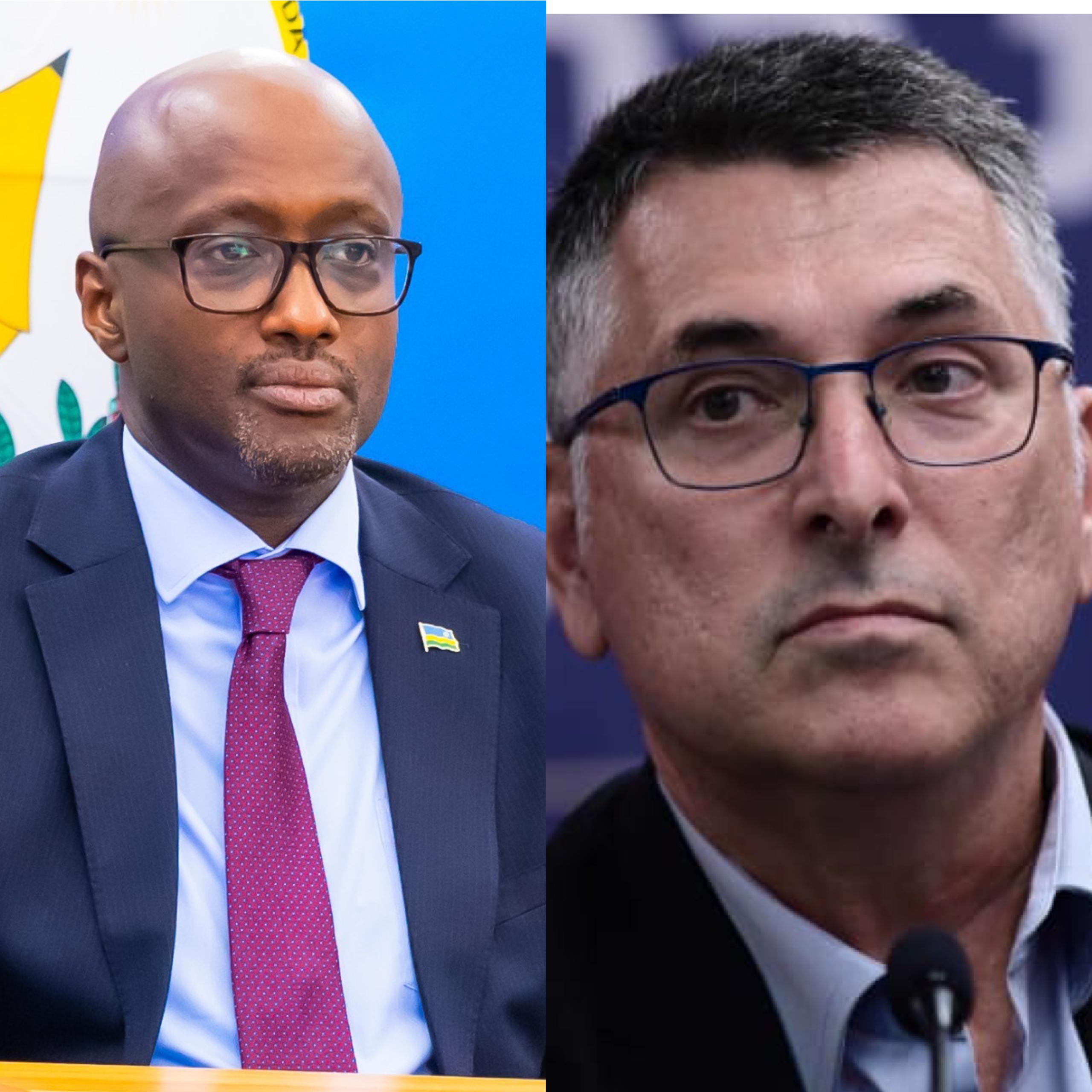 Min. Nduhungirehe yaganiriye na mugenzi we wa Isiraheli Gidon Saar