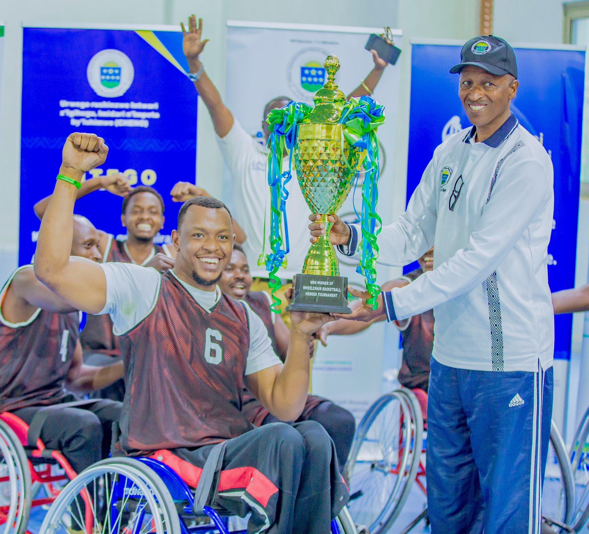 Wheelchair Basketball: Amakipe ya Kicukiro yegukanye irushanwa ry’intwari (Amafoto)