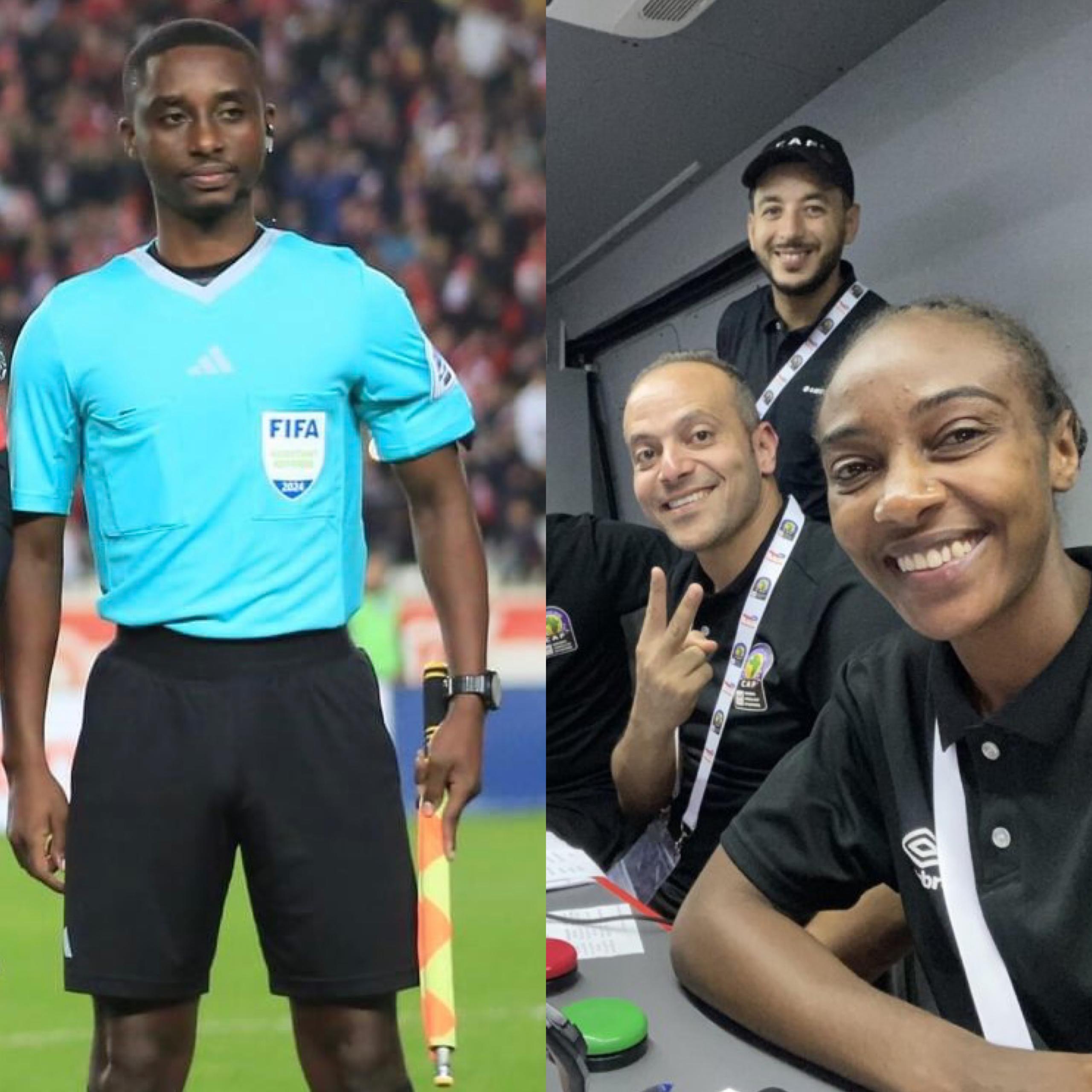 Mutuyimana Dieudonné na Mukasanga Salima bashyizwe mu bazasifura CHAN 2024
