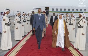 Perezida Kagame mu ruzinduko rw’akazi muri Qatar