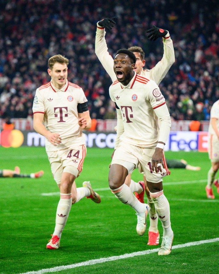 UEFA Champions League: Bigoranye, Bayern Munchen yabonye itike ya 1/8