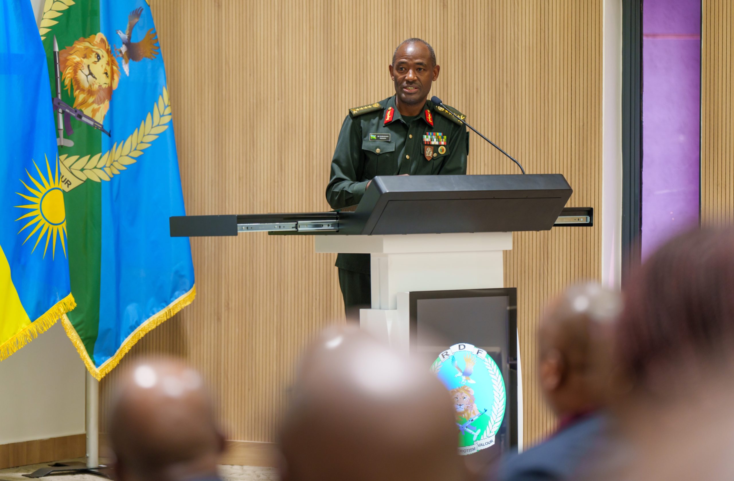 Gen Muganga yakiriye abasirikare 30 ba Nigeria basuye u Rwanda