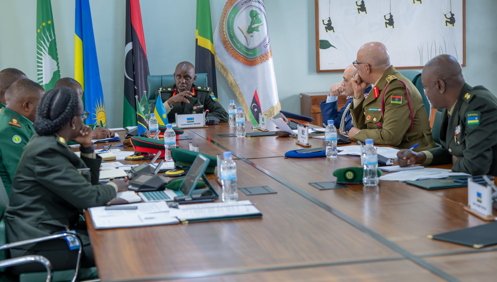 U Rwanda rwakiriye inama y’Abayobozi  b’Amashuri Makuru ya girikare muri Afurika