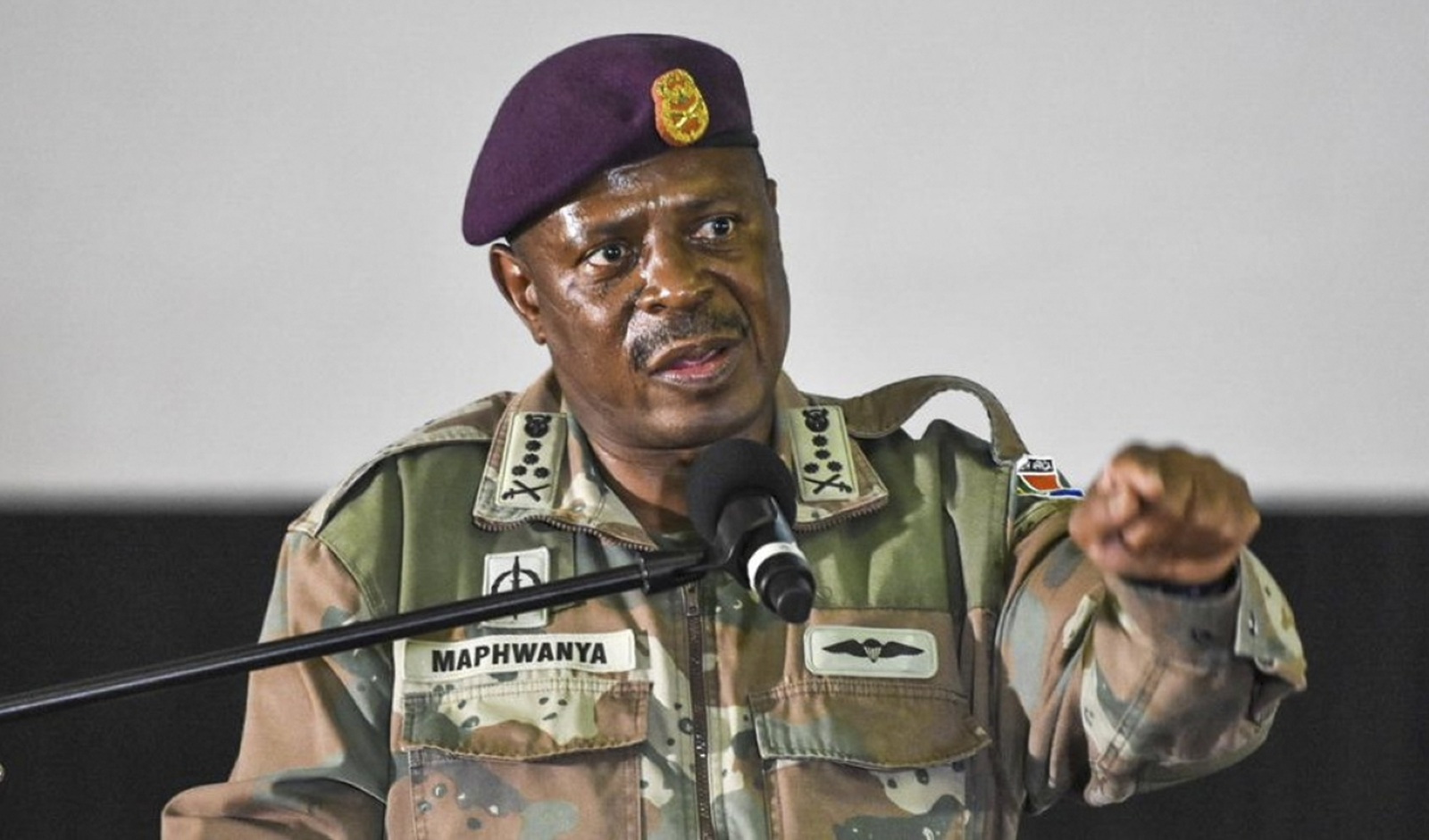 Igisirikare cy’Afurika y’Epfo cyemeje ko FARDC ari yo yarashe mu Rwanda