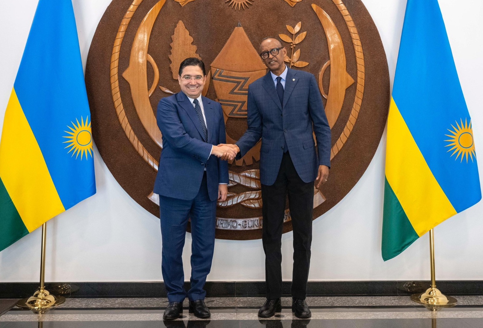 Perezida Kagame yakiriye ubutumwa bw’Umwami Mohammed VI