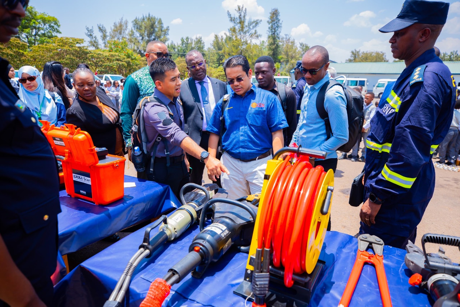 Polisi y’u Rwanda yasuwe n’abakora mu Kigo kirwanya ibiza muri Malaysia