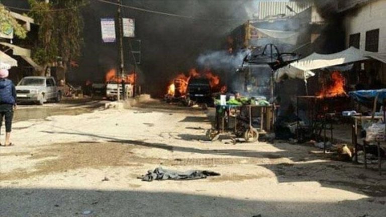 Syria: Abasaga 15 baguye mu modoka yaturikijwe n’ibisasu