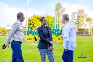 Minisitiri Mukazayire yasabye Amavubi kwimana u Rwanda imbere ya Nigeria&nbsp;