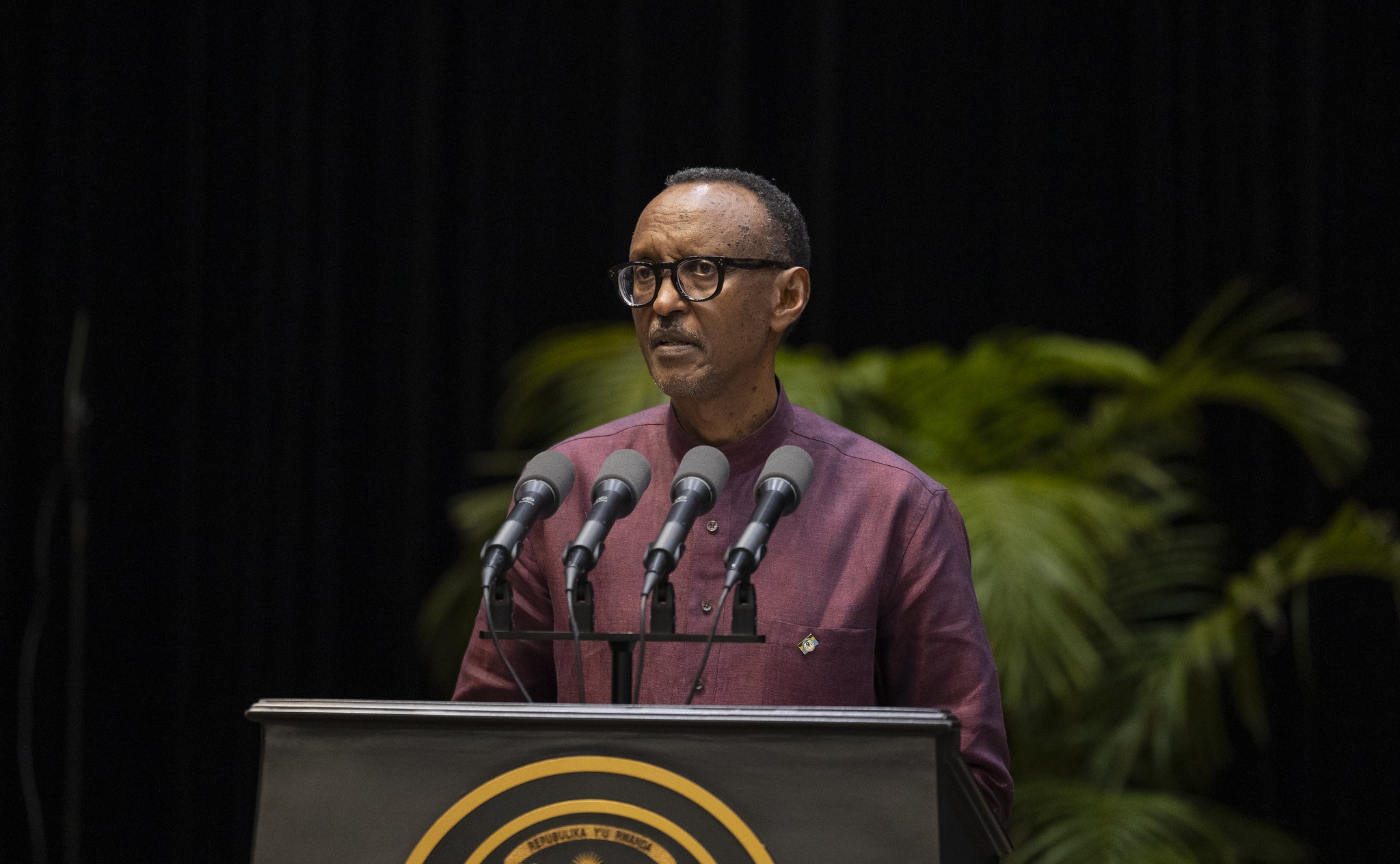 Ikibazo dufite ni umutekano- Perezida Kagame avuga ku bibazo bya RDC
