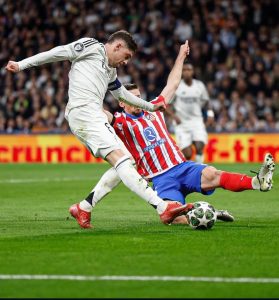 UEFA Champions League: Real Madrid yatsinze Atletico, Arsenal inyagira PSV 