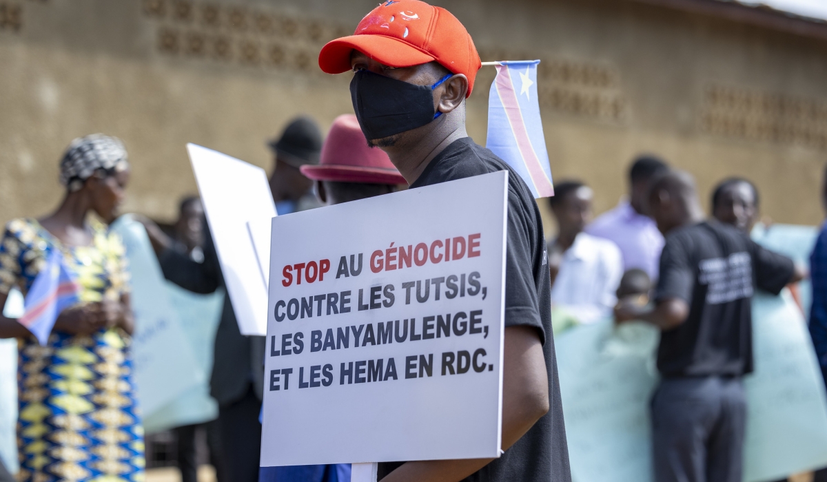 ‘Kwica Abatutsi muri RDC bihembera Jenoside nk’iyabakorewe mu Rwanda mu 1994’