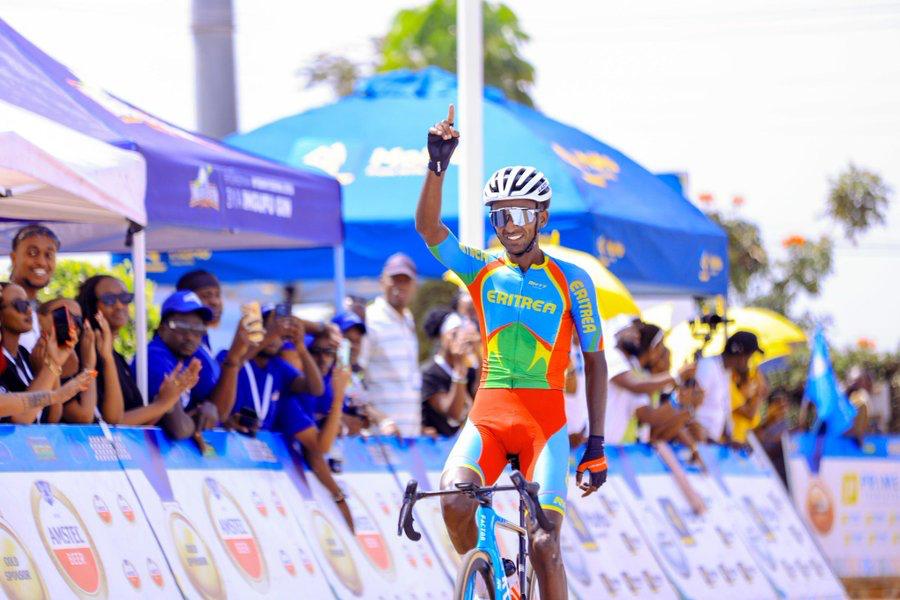 Nahom Araya yegukanye agace ka gatandatu ka Tour du Rwanda 2025 (Amafoto)