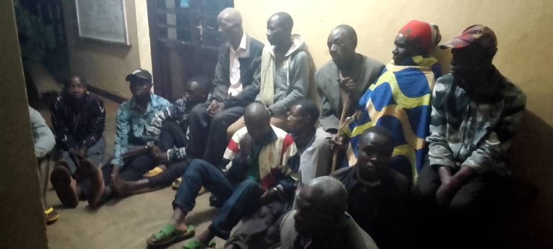 Nyamasheke: 11 barimo umugore bafatiwe mu bucukuzi bw’amabuye y’agaciro butemewe
