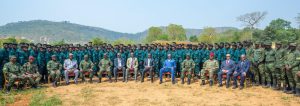 Santarafurika: Abasore n’inkumi 438 bigishijwe na RDF binjijwe mu ngabo z’igihugu