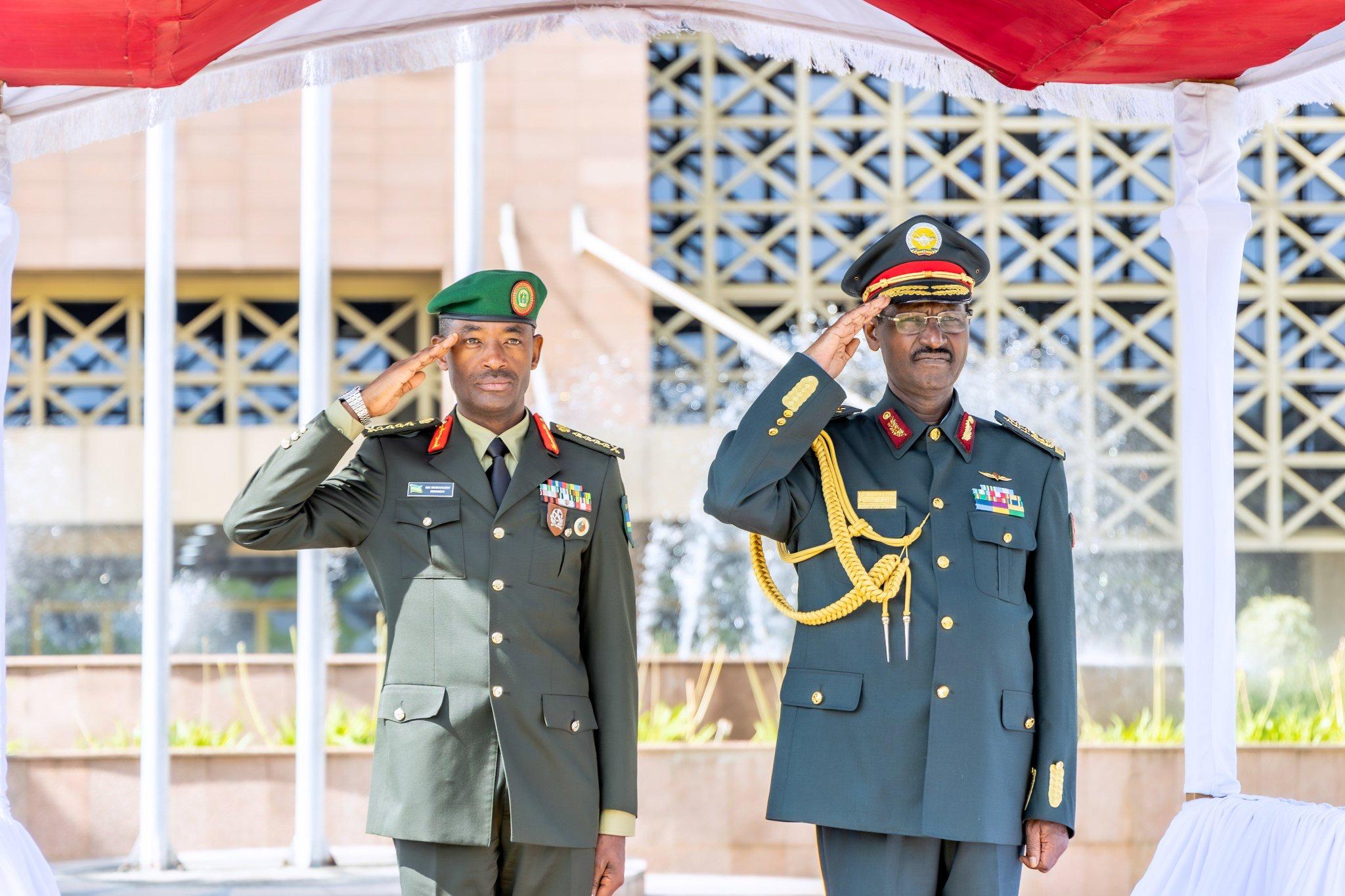 U Rwanda na Ethiopia basinye amasezerano y’imikoranire mu bya gisirikare
