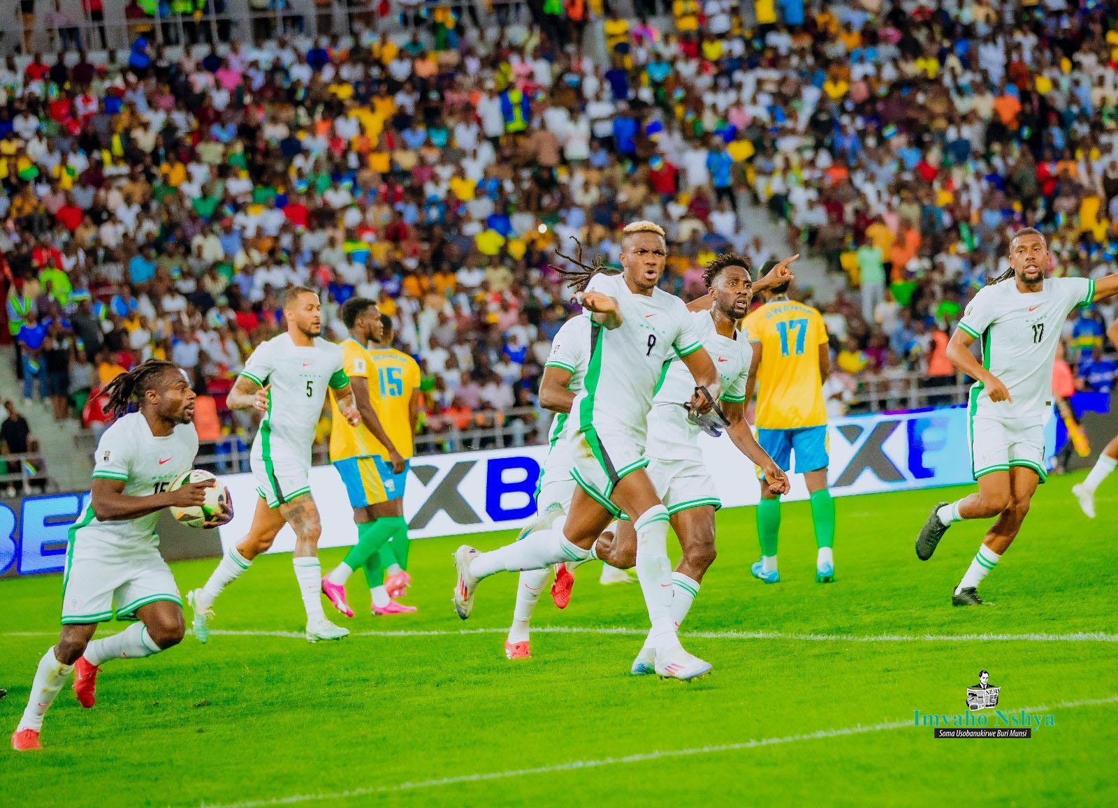Nigeria yatsinze Amavubi imbere ya Perezida Kagame (Amafoto)