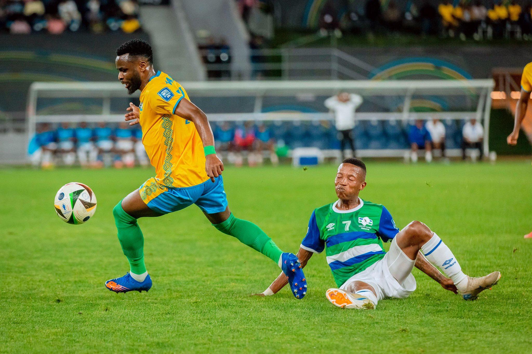 Amavubi yanganyije na Lesotho mu gushaka itike y’igikombe cy’Isi (Amafoto)