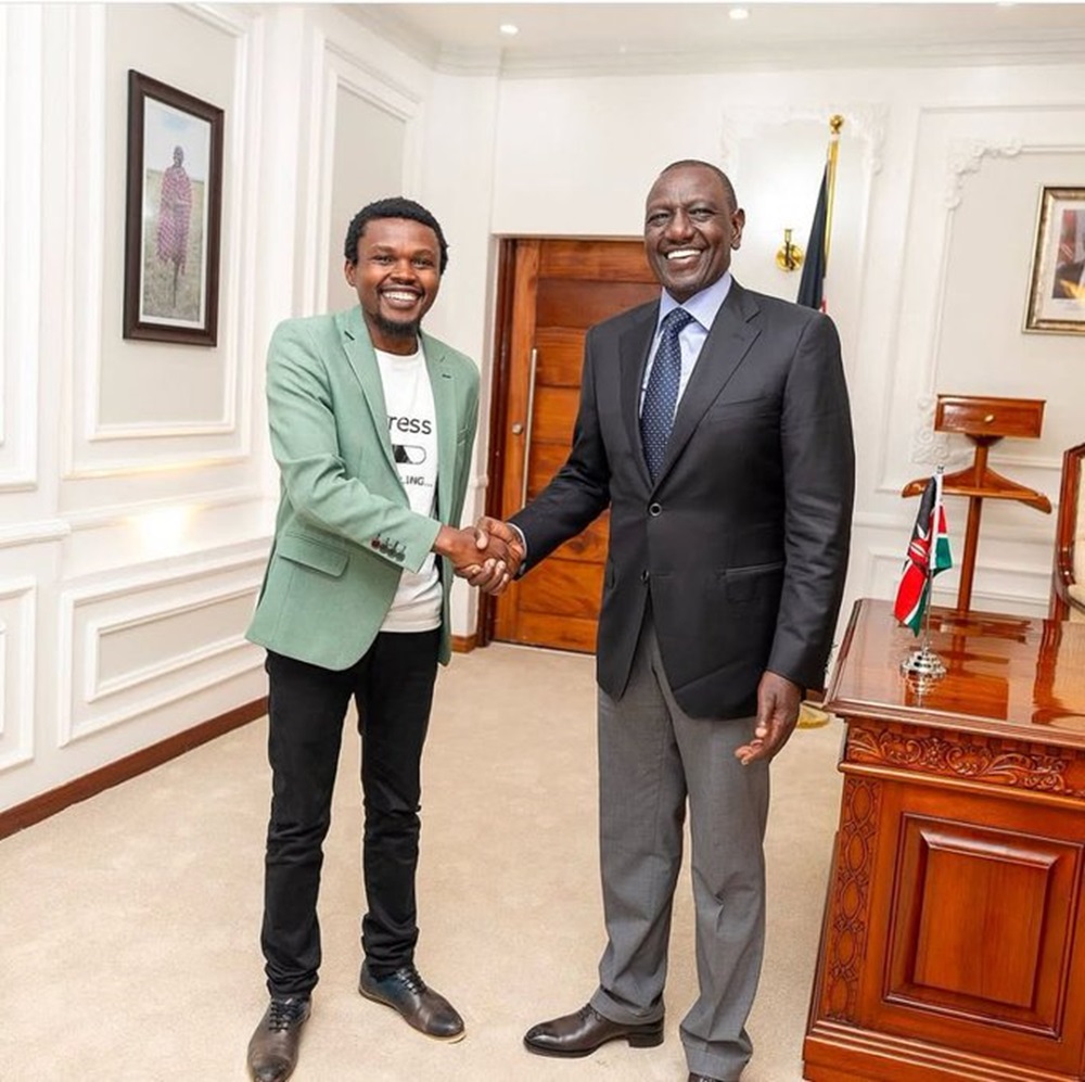 Umunyarwenya Chipukeezy yagiriwe icyizere na Perezida William Ruto