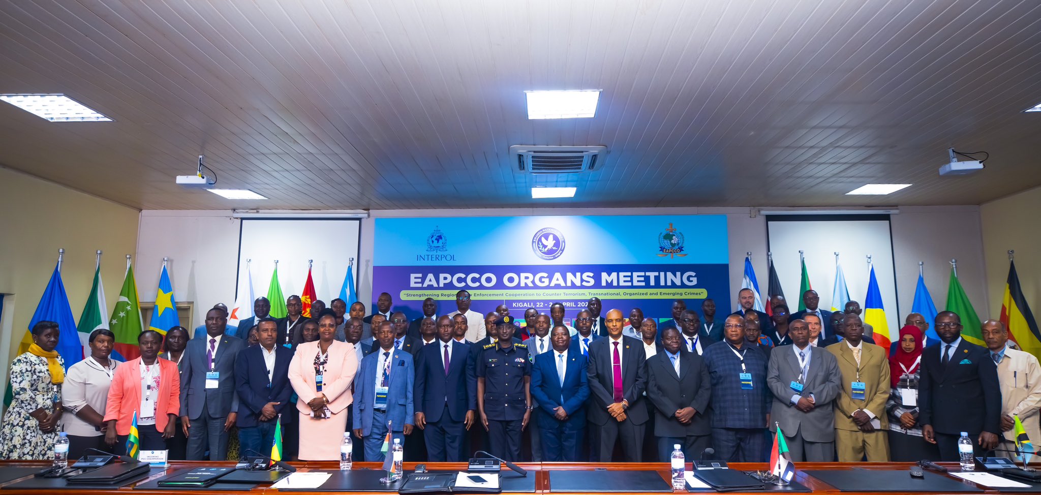 Kigali: Hatangijwe inama y’amashami agize EAPCCO igamije ubufatanye mu kurwanya ibyaha