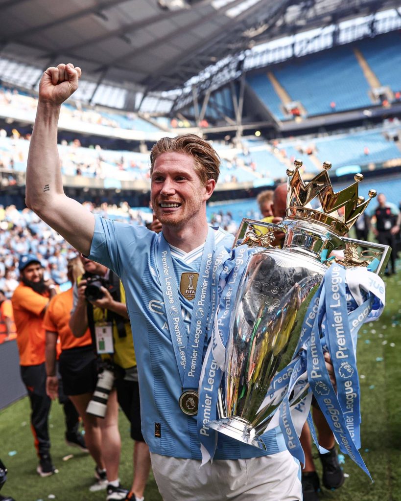 Kevin De Bruyne agiye gutandukana na Manchester City