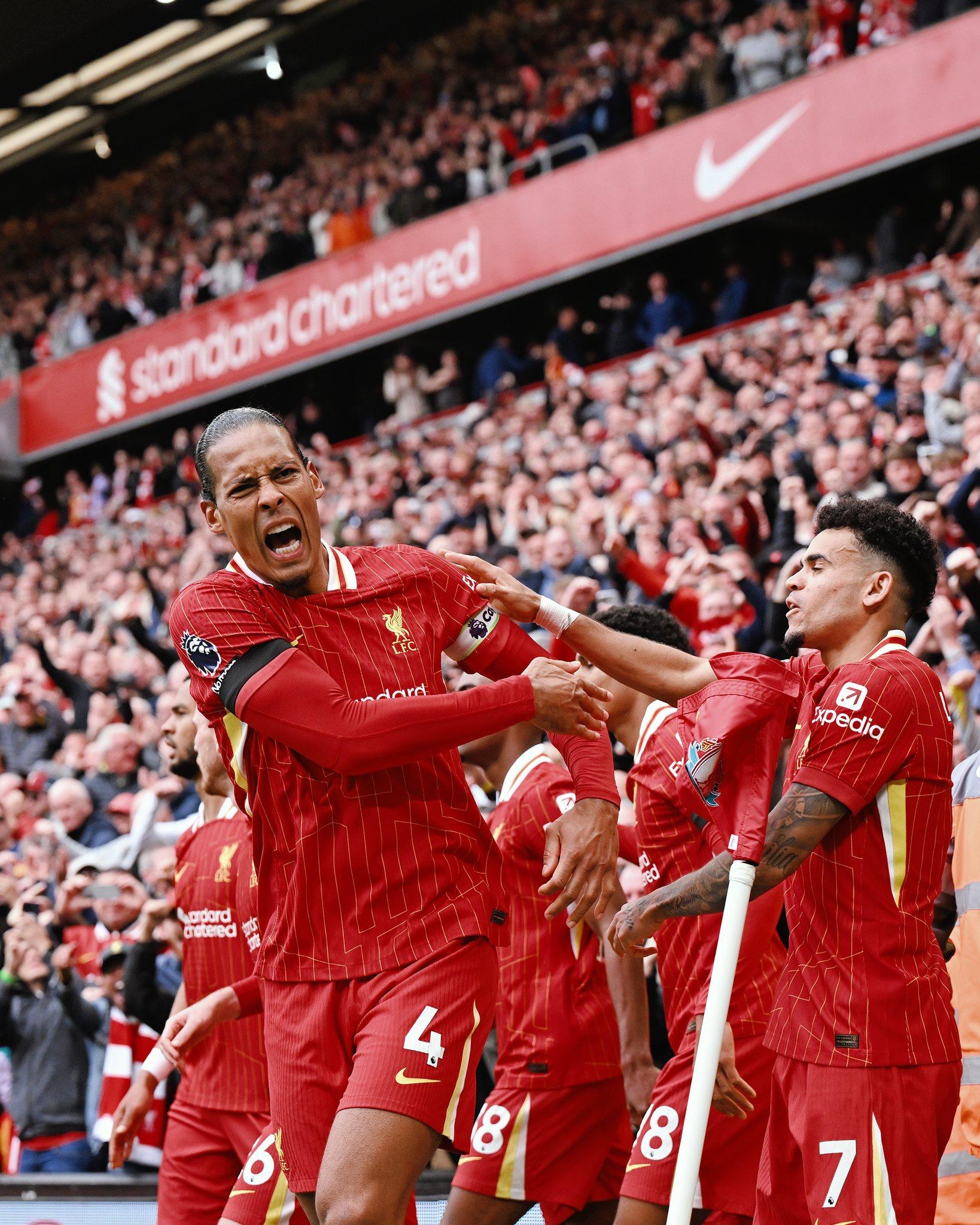 Arsenal yirangayeho, Liverpool irakoza imitwe y’intoki ku Gikombe cya 20 cya Premier League
