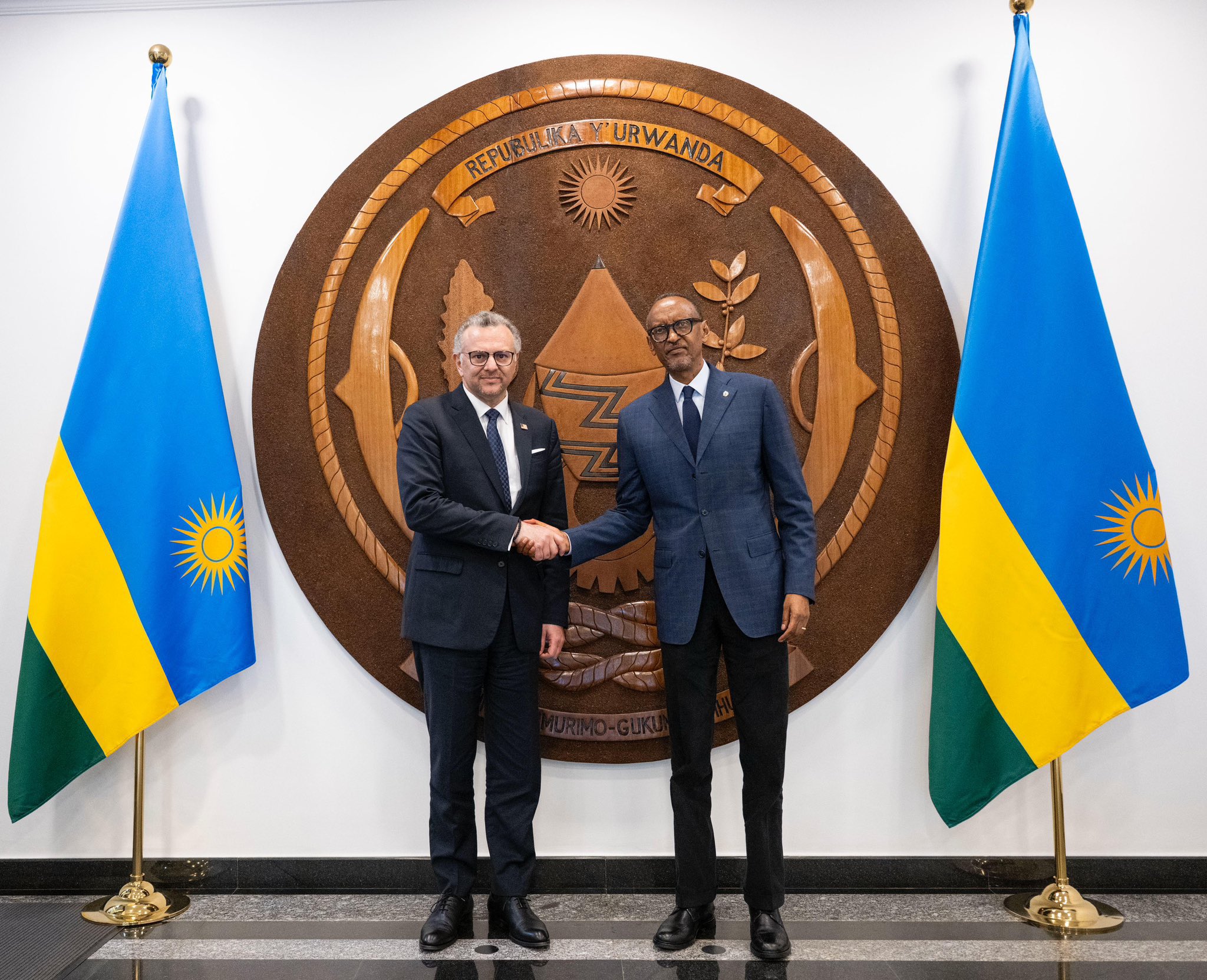 Perezida Kagame yakiriye Massad umujyanama wihariye wa Donald Trump