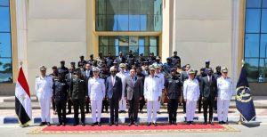 Ba ofisiye biga mu Ishuri rikuru rya Polisi basuye ishuri rikuru rya Polisi ya Misiri