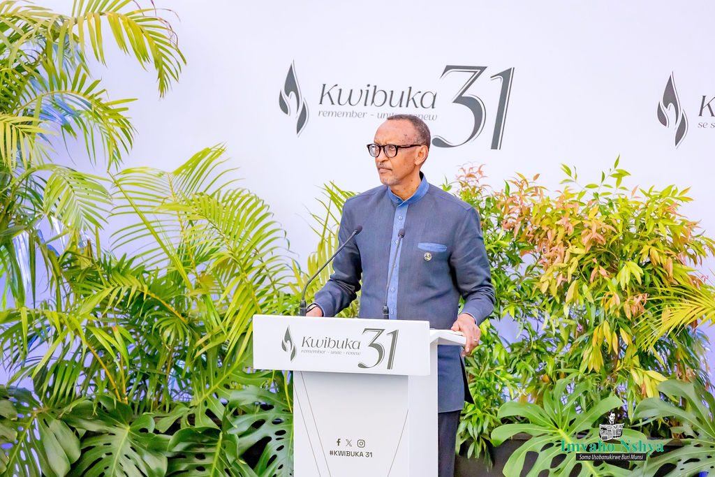 Ntawe natakambira musaba kubaho-  Perezida Kagame mu Kwibuka31