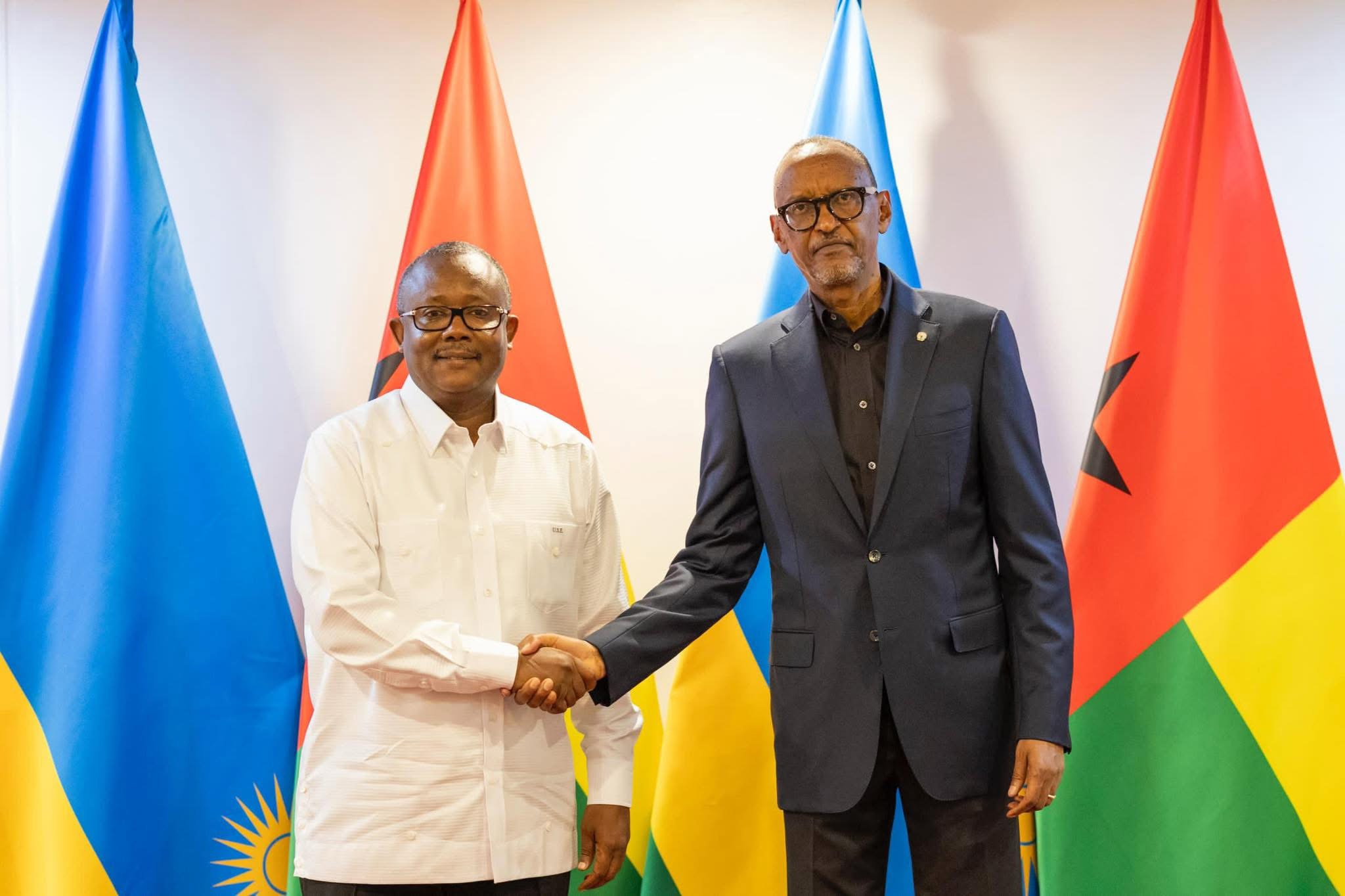 Perezida Kagame yakiriye Perezida wa Guinea-Bissau