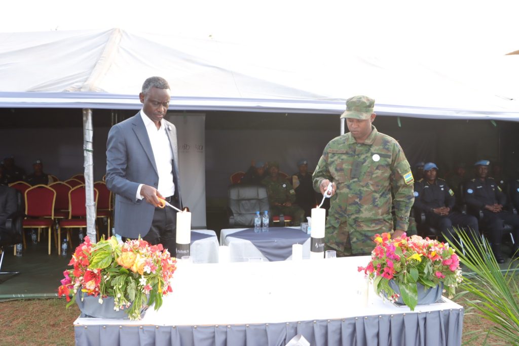 Santarafurika: Ingabo z’u Rwanda n’iza MINUSCA  zibutse Jenoside yakorewe Abatutsi