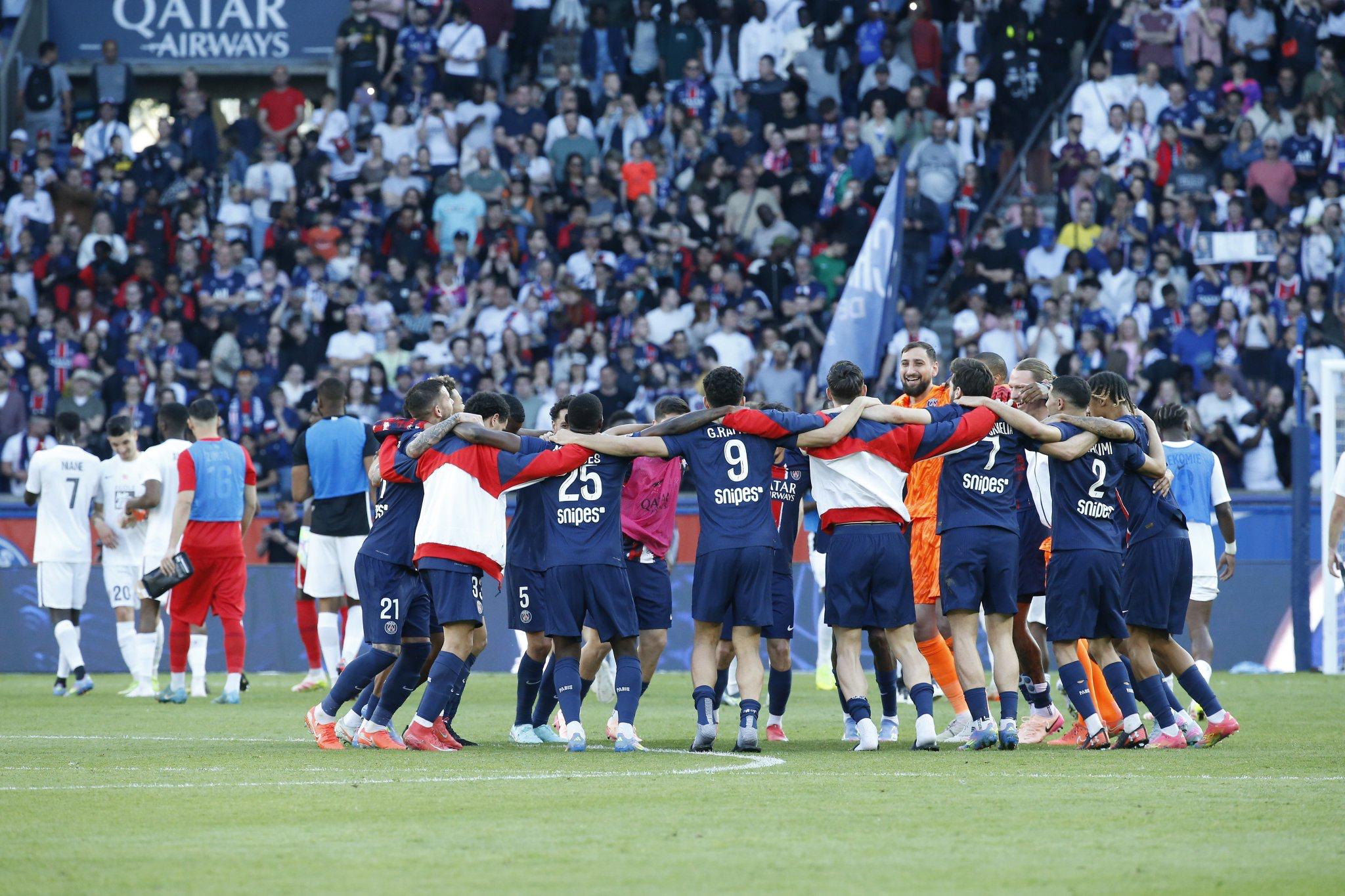 PSG yegukanye igikombe cya 13 cya Shampiyona