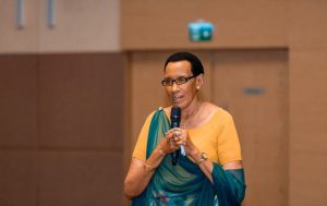 Mariya Yohana yishimira ko indirimbo Intsinzi yaherekeje abari ku rugamba