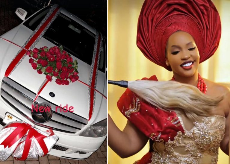 Teta Sandra yahawe imodoka na Weasel bitegura ubukwe&nbsp;