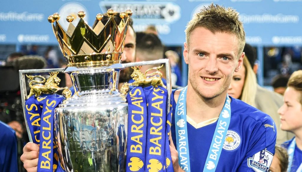 Jamie Vardy yasezeye Leicester City yari amazemo imyaka 13