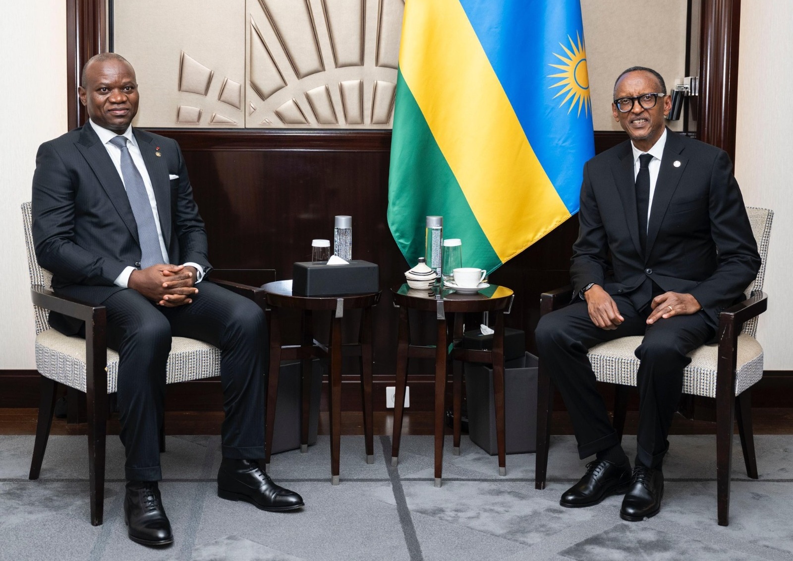 Perezida Kagame ategerejwe mu irahira rya Perezida wa Gabon