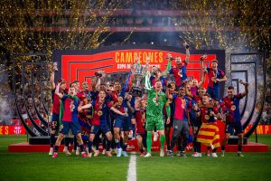 FC Barcelona yegukanye Igikombe itsinze mukeba Real Madrid&nbsp;