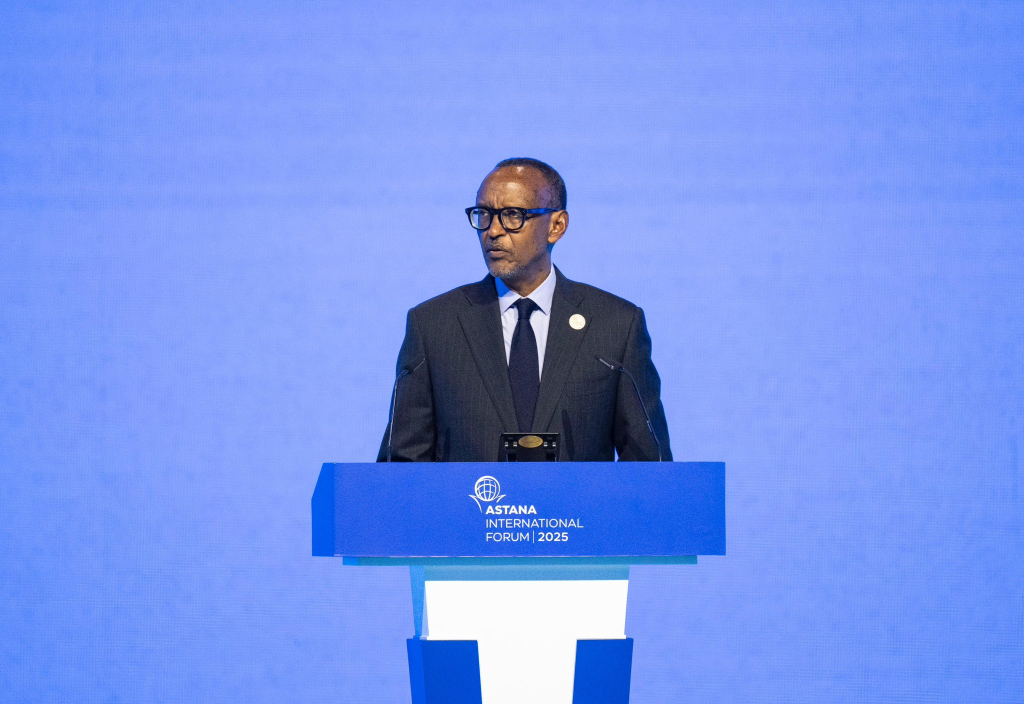 Perezida Kagame yitabiriye Inama Mpuzamahanga ya Astana