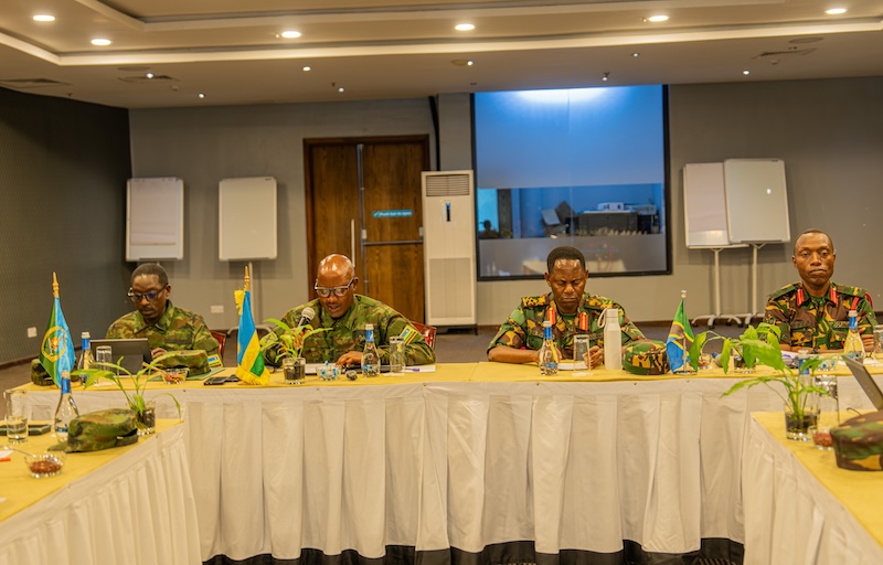 Nyagatare: Abayobozi b’ingabo z’u Rwanda n’iza Tanzania bahuriye mu biganiro