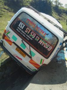 Rusizi: Minibisi yagonze umukingo hakomereka 14&nbsp;